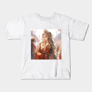 Beautiful Lady Empress Kids T-Shirt